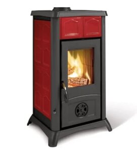 Піч-камін La Nordica GEMMA червона