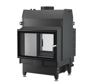 Двосторонній камін з водяним контуром NEMO 4 DUO Raster 21кВт