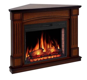 Камінокомплект ArtiFlame Boston Corner AF28S дуб антик з обігрівом