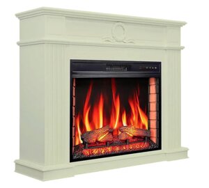 Камінокомплект ArtiFlame Neoclassic AF28S білий дуб