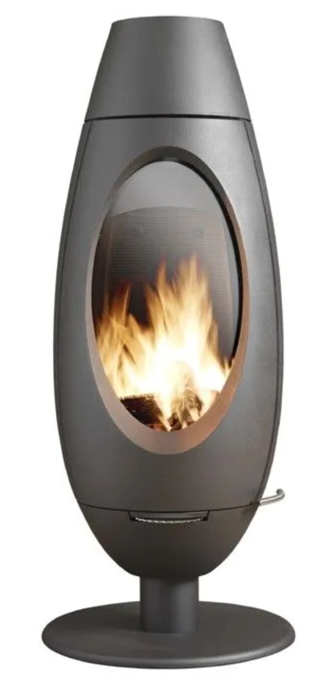 Піч-камін Invicta ODE від компанії Магазин камінів і печей - фото 1