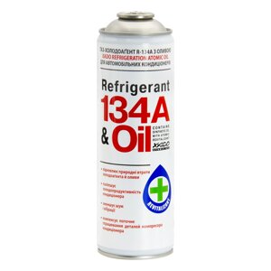 Фреон автомобільний з оливою XADO Refrigerant 134A 650 мл