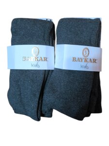 Колготи демісезонні BAYKAR унісекс однотонні темно серій