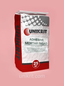 Бетоноконтакт (кварц — ґрунт) unikrit adhesive FASAD