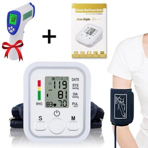Автоматичний тонометр BW-3205 ARM Style + Подарунок Безконтактний термометр / Плечовий тонометр 0-299мм/рт/ст