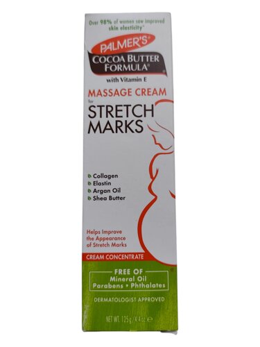 Palmer's, Cocoa Butter Formula, масажний крем від розтяжок, 125 г