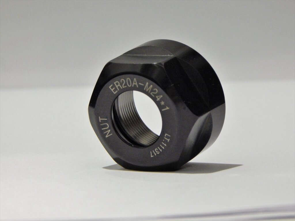 Гайка для патрона шпинделя BFL ER16A М22х1,5 від компанії SOLID TOOLS - фото 1