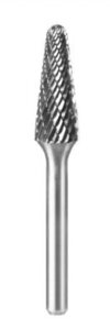 Борфреза твердосплавна сфероконічна 12х28 хвостовик 6 мм