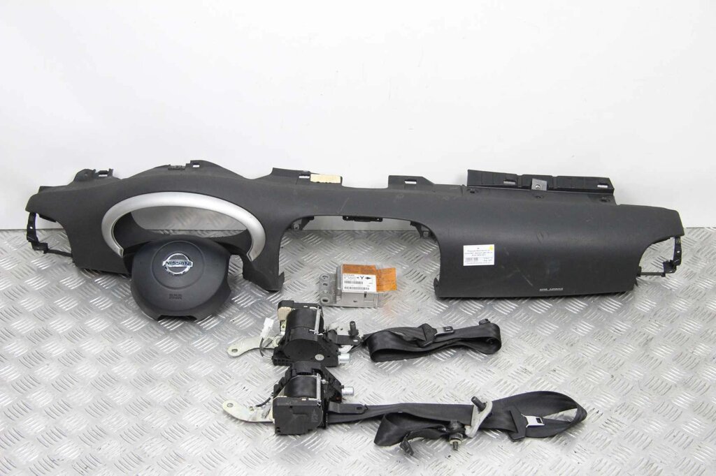 Airbags Kit Чорний колір Nissan Micra (K12) 2002-2011 68101AY704 (1477) від компанії Автозапчастини б/в для японських автомобілів - вибирайте Razborka6062 - фото 1