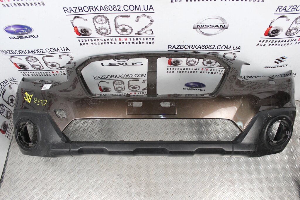 Бампер передній EU Subaru Outback (BS / BN) 2014-2020 57704AL030 (21394) від компанії Автозапчастини б/в для японських автомобілів - вибирайте Razborka6062 - фото 1