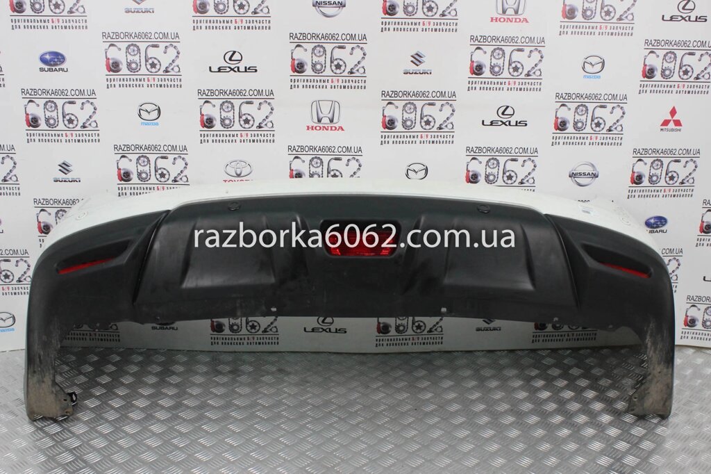 Бампер задній під парктроніки комплект -16 Nissan X-Trail (T32-Rogue) 2014- 850224CE0H (15291) від компанії Автозапчастини б/в для японських автомобілів - вибирайте Razborka6062 - фото 1
