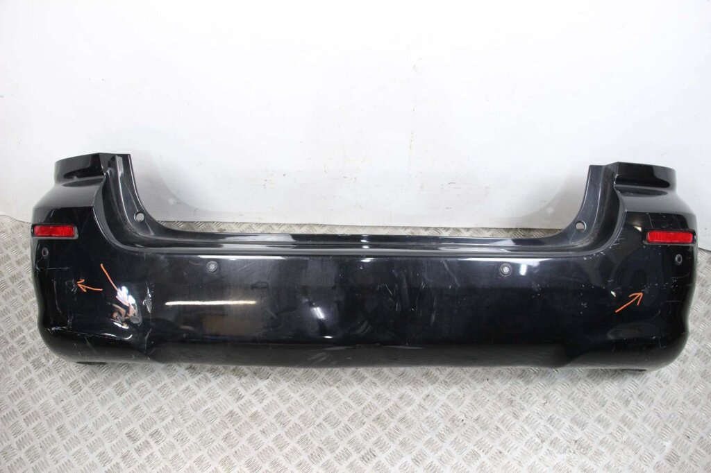 Бампер задній в зборі під парктроніки Toyota Corolla Verso 2004-2009 521590F900 (63760) від компанії Автозапчастини б/в для японських автомобілів - вибирайте Razborka6062 - фото 1