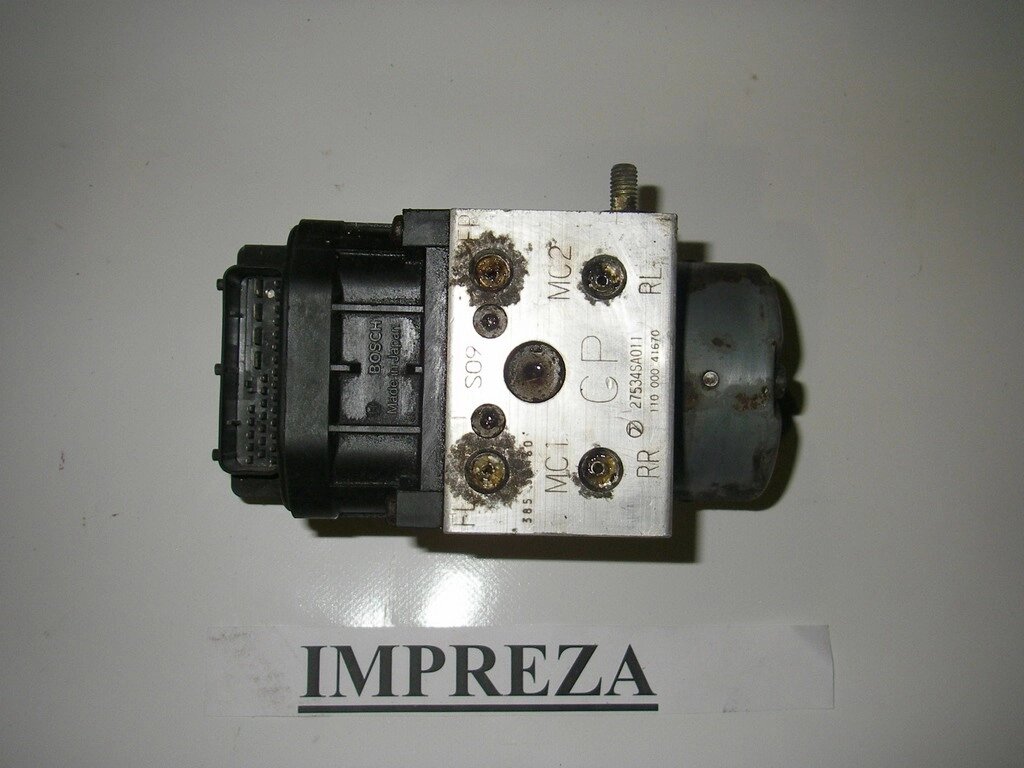 Блок ABS 2.0 Subaru Impreza (GD-GG) 2000-2007 27534Fe180 (666) Bosch від компанії Автозапчастини б/в для японських автомобілів - вибирайте Razborka6062 - фото 1