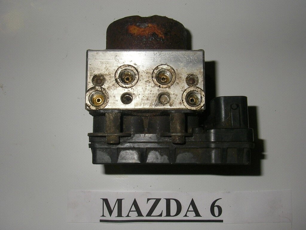 Блок ABS GJ6A-437A0 Mazda 6 (GG) 2003-2007 GYM437A0 (1640) від компанії Автозапчастини б/в для японських автомобілів - вибирайте Razborka6062 - фото 1