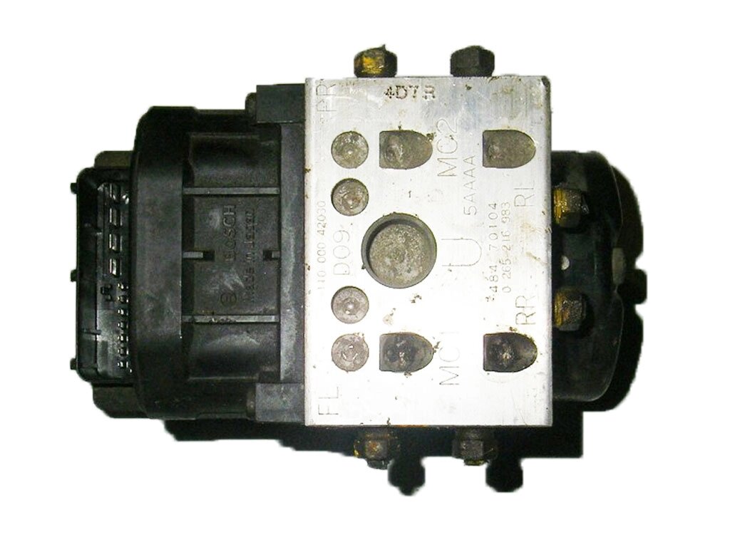 Блок ABS Honda Civic (EM/EP/ES/EU) 2001-2005 110000 42030/4847010A (2262) Bosch від компанії Автозапчастини б/в для японських автомобілів - вибирайте Razborka6062 - фото 1