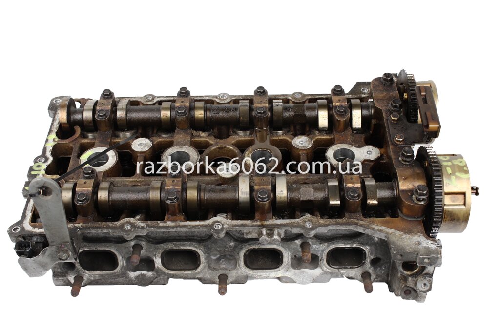 Блок головки блоку 2.0 Mitsubishi Lancer X 2007-2013 1005A863 (20682) без двох випускних клапанів від компанії Автозапчастини б/в для японських автомобілів - вибирайте Razborka6062 - фото 1