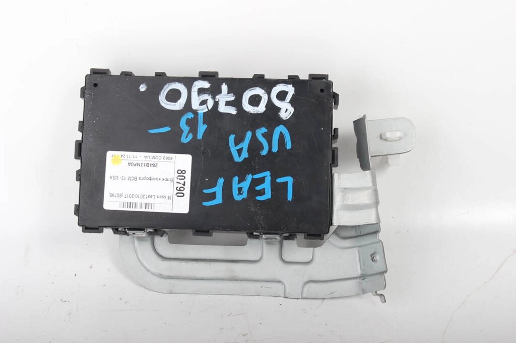 Блок комфорту BCM 13- USA Nissan Leaf 2010-2017 284B13NF0A (80790) від компанії Автозапчастини б/в для японських автомобілів - вибирайте Razborka6062 - фото 1