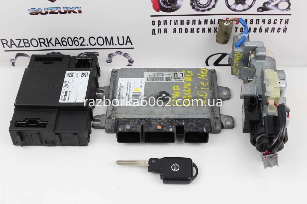 Блок управління двигуном 2.0 ie МКПП Nissan Qashqai (J10) 2007-2014 MEC93410 (31917) від компанії Автозапчастини б/в для японських автомобілів - вибирайте Razborka6062 - фото 1