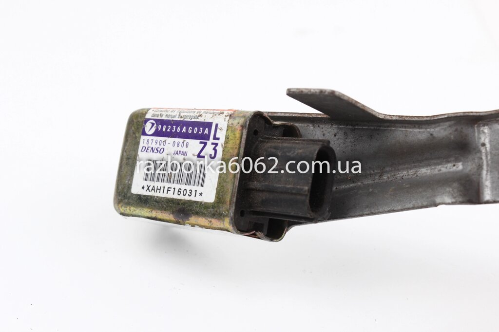 Датчик удару бічний задній лівий 10.04-03.07 USA Subaru Legacy (BL) 2003-2009 98236AG03A (27152) від компанії Автозапчастини б/в для японських автомобілів - вибирайте Razborka6062 - фото 1