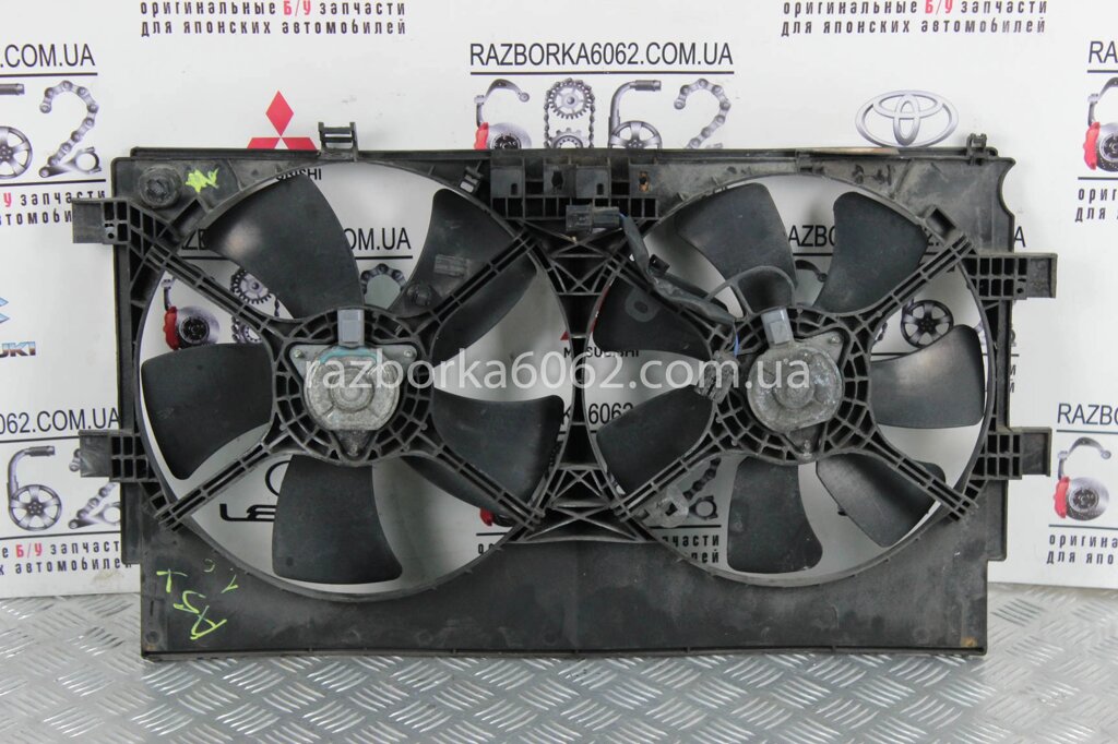 Дифузор з вентиляторами комплект 1.6 Mitsubishi ASX 2010-2022 1355A087 (35193) від компанії Автозапчастини б/в для японських автомобілів - вибирайте Razborka6062 - фото 1