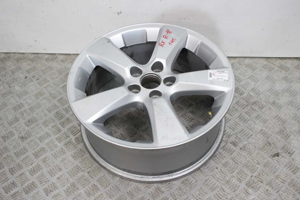 Диск колісний R18 1шт. Lexus RX (XU30) 2003-2008 4261148381 (58841) 18x7  J 35 від компанії Автозапчастини б/в для японських автомобілів - вибирайте Razborka6062 - фото 1