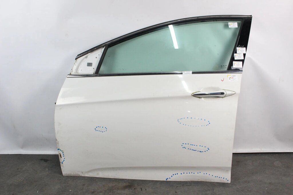 Двері передня ліва Hyundai I40 2012-2015 760033Z000 (69481) є шпаклівка від компанії Автозапчастини б/в для японських автомобілів - вибирайте Razborka6062 - фото 1