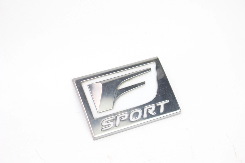 Емблема на крило права F-sport Lexus RX (AL20) 2016-2022 7536148100 (69701) від компанії Автозапчастини б/в для японських автомобілів - вибирайте Razborka6062 - фото 1