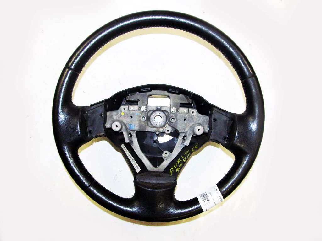 Кермо 07-09 шкіра Toyota Auris 2006-2012 4510002520B0 (10596) від компанії Автозапчастини б/в для японських автомобілів - вибирайте Razborka6062 - фото 1