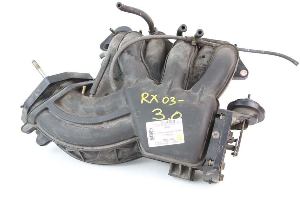 Колектор впускний пластик 3.0 під газ Lexus RX (XU30) 2003-2008 1710920100 (64989) від компанії Автозапчастини б/в для японських автомобілів - вибирайте Razborka6062 - фото 1