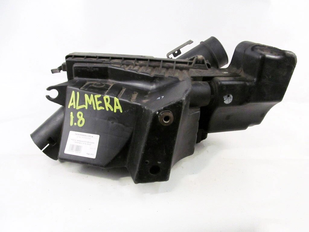 Корпус повітряного фільтра 1.8 Nissan Almera (N16) 2000-2006 16500BM701 (610) від компанії Автозапчастини б/в для японських автомобілів - вибирайте Razborka6062 - фото 1