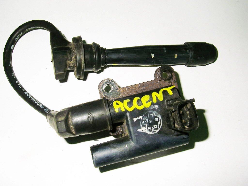 Котушка запалювання Accent 1994-2000 Hyundai Інші моделі 2730122040 (12019) від компанії Автозапчастини б/в для японських автомобілів - вибирайте Razborka6062 - фото 1