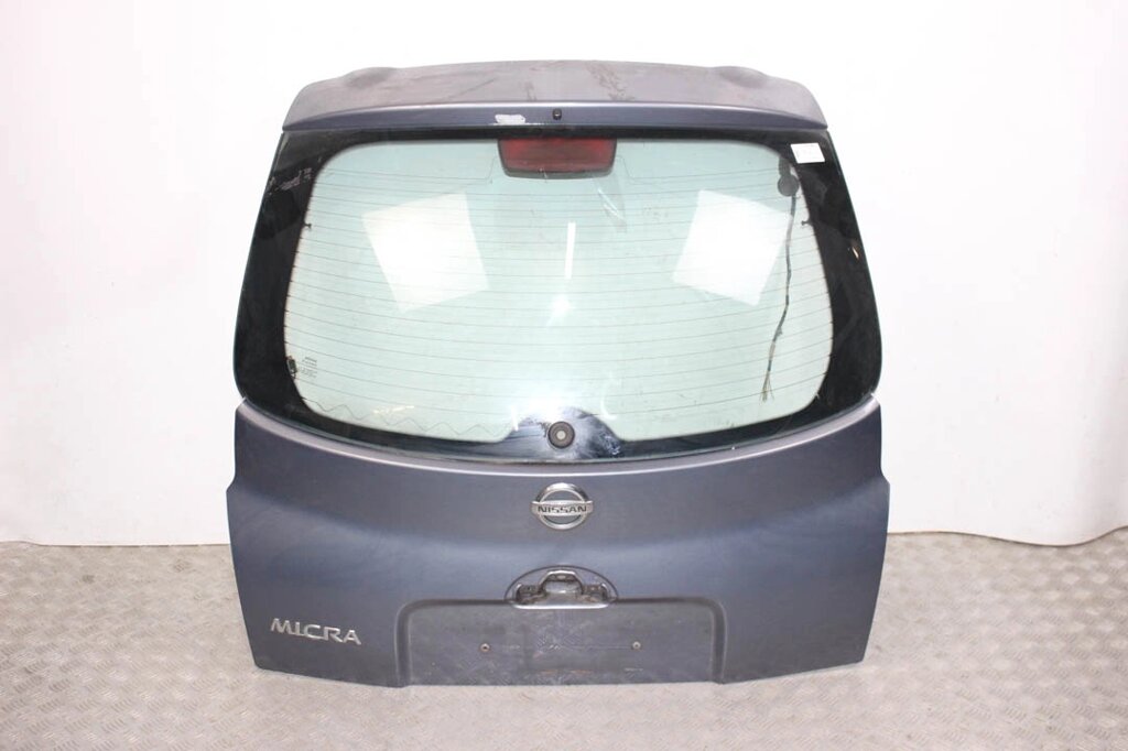 Кришка багажника хороша Nissan Micra (K12) 2002-2011 K0100AX6MC (76887) від компанії Автозапчастини б/в для японських автомобілів - вибирайте Razborka6062 - фото 1