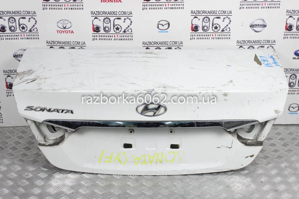 Кришка багажника Hyundai Sonata (YF) 2009-2014 USA 692003Q000 (34596) від компанії Автозапчастини б/в для японських автомобілів - вибирайте Razborka6062 - фото 1