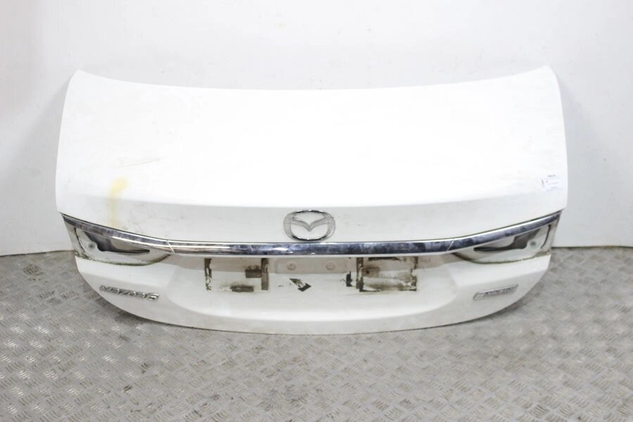 Кришка багажника Mazda 6 (GJ) 2012-2018 GHY05261X (17584) від компанії Автозапчастини б/в для японських автомобілів - вибирайте Razborka6062 - фото 1
