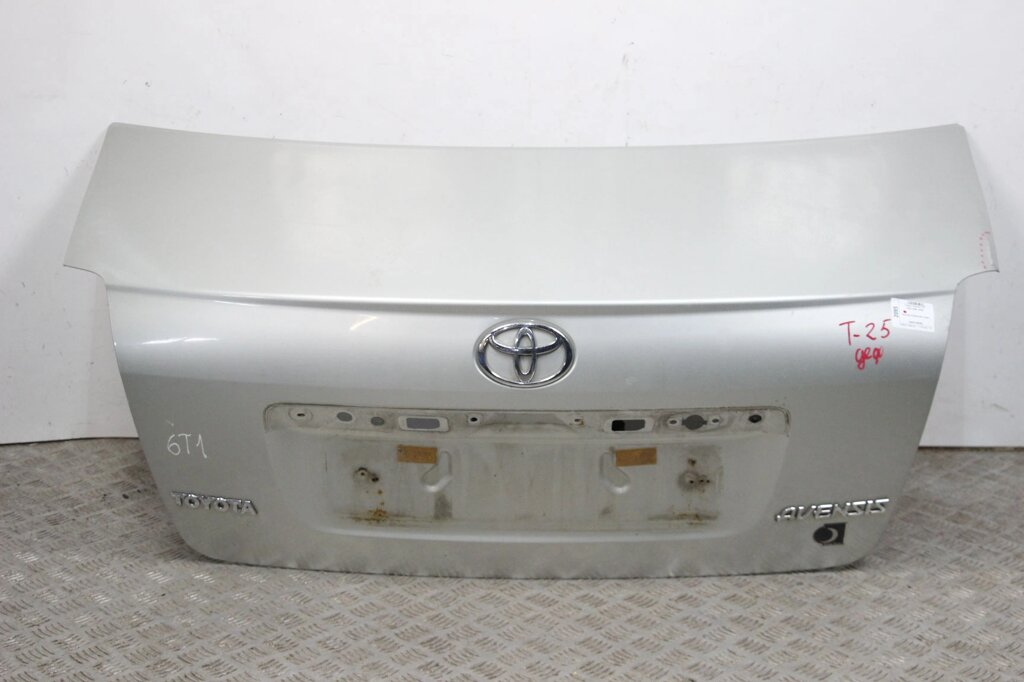 Кришка багажника седан Toyota Avensis T25 2003-2009 6440105050 (2095) від компанії Автозапчастини б/в для японських автомобілів - вибирайте Razborka6062 - фото 1