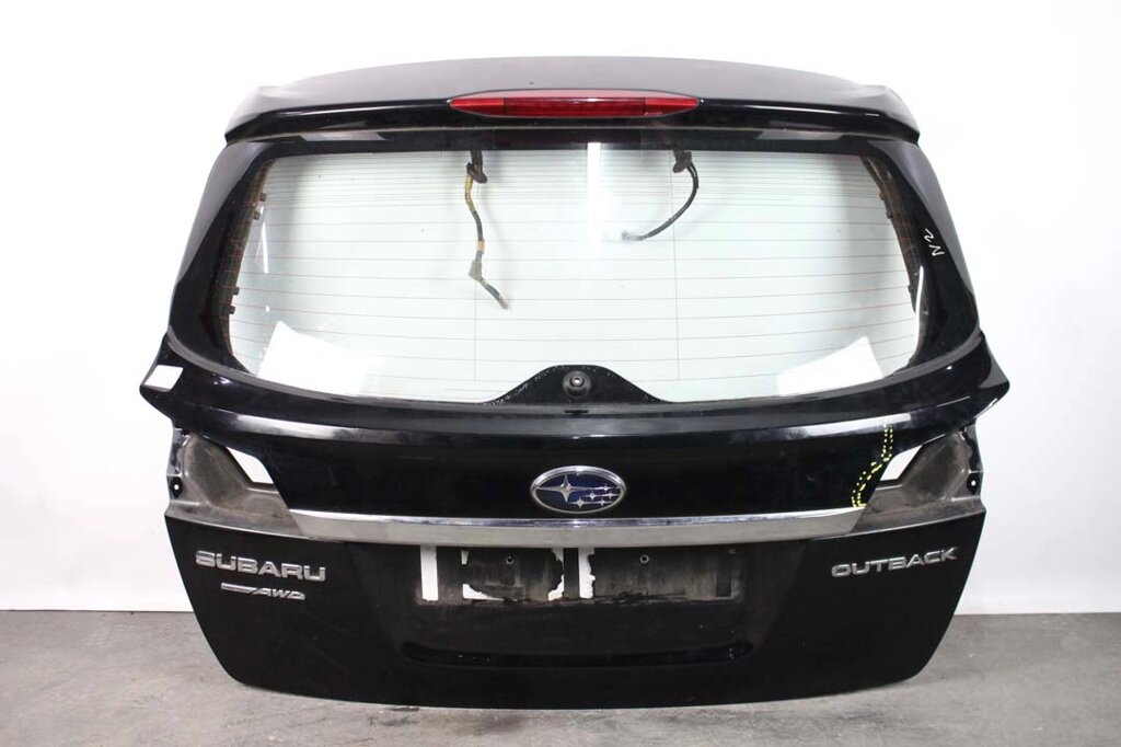 Кришка багажника у зборі Subaru Outback (BR) 2009-2014 60809AJ0109P (8531) від компанії Автозапчастини б/в для японських автомобілів - вибирайте Razborka6062 - фото 1
