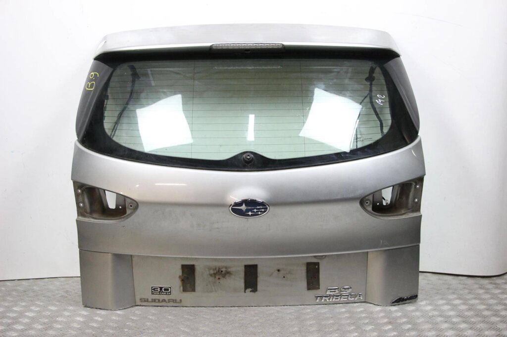 Кришка багажника В9 Subaru Tribeca (WX) 2006-2014 60809XA04A9P (3982) від компанії Автозапчастини б/в для японських автомобілів - вибирайте Razborka6062 - фото 1