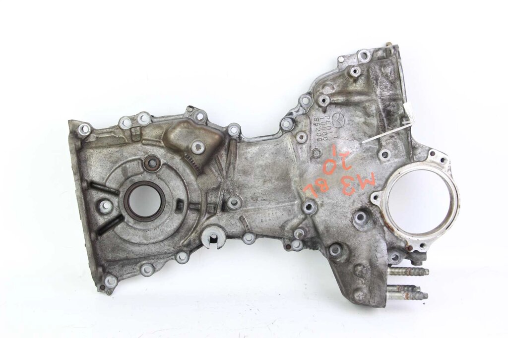 Кришка двигуна передня 2.0 Mazda 3 (BL) 2009-2014 PE0110500A (66487) від компанії Автозапчастини б/в для японських автомобілів - вибирайте Razborka6062 - фото 1