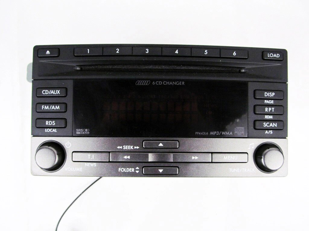 Магнітофон 6 CD Subaru Forester (SH) 2008-2012 86201SC440 (19166) від компанії Автозапчастини б/в для японських автомобілів - вибирайте Razborka6062 - фото 1