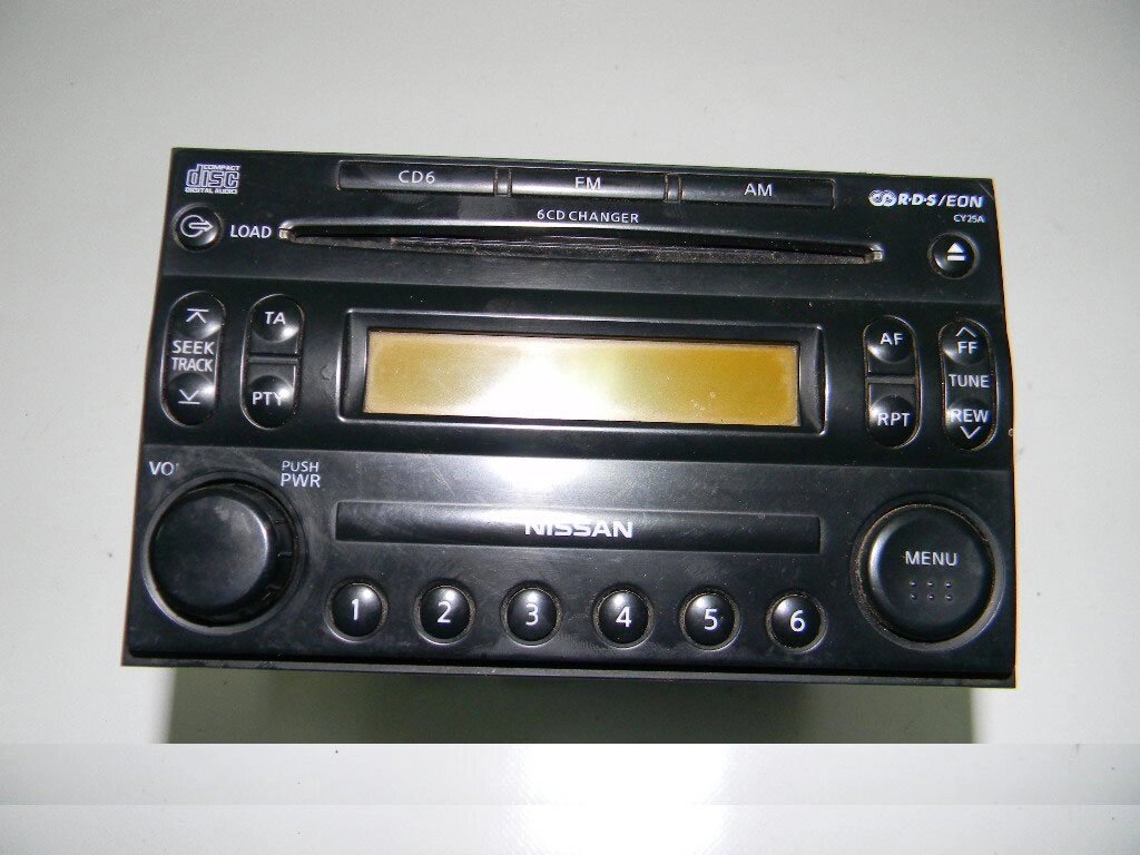 Магнітофон 6CD Nissan Pathfinder (R51) 2006-2014  (9229) від компанії Автозапчастини б/в для японських автомобілів - вибирайте Razborka6062 - фото 1