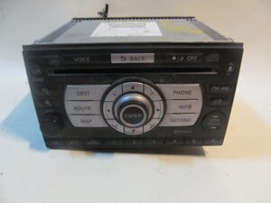 Магнітофон 6CD Nissan Qashqai (J10) 2007-2014 28185JG44A (12322)