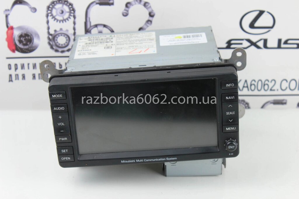 Магнітофон двухдіновая Mitsubishi Outlander (CW) XL 2006-2014 8750A070 (35191) від компанії Автозапчастини б/в для японських автомобілів - вибирайте Razborka6062 - фото 1