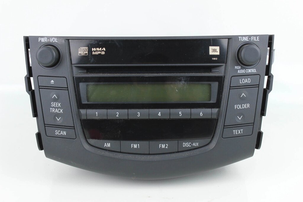 Магнітофон MP3 Toyota RAV-4 III 2005-2012 8612042180 (35763) від компанії Автозапчастини б/в для японських автомобілів - вибирайте Razborka6062 - фото 1
