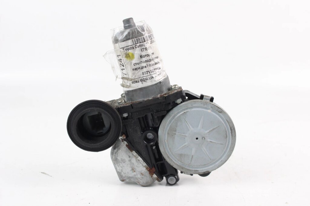 Моторчик склопідйомника передній правий 7pin Toyota Camry 40 2006-2011 857100T010 (71241) від компанії Автозапчастини б/в для японських автомобілів - вибирайте Razborka6062 - фото 1