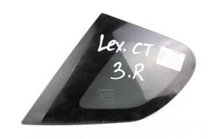 Скло в задній частині корпусу Правий оригінальний відтінок Lexus CT 200H 2010-2017 6271076010 (63162)