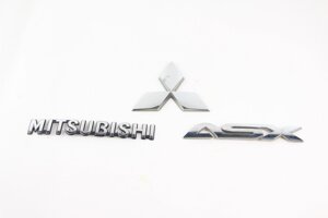 Емблема кришки багажника комплект Mitsubishi ASX 2010-2022 7415A111 (60788)