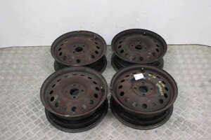 Диск колісний R15 залізо комплект Nissan Micra (K12) 2002-2011 40300AX707 (75234) R15 5.5J 15*5,5/4*100/50/60,1