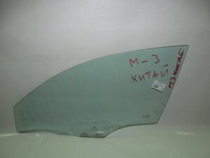 Скло двері переднє ліве Китай Mazda 3 (BK) 2003-2008 BP4K59511B (10710)