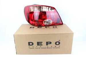 Ліхтар лівий 06- DEPO Mitsubishi Outlander (CU) 2003-2008 FP3733F3E (4033) в Києві от компании Автозапчасти б/у для японских автомобилей – выбирайте Razborka6062