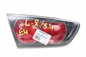Ліхтар лівий внутрішній чорний EU Mitsubishi Lancer X 2007-2013 8330A655 (6708) в Києві от компании Автозапчасти б/у для японских автомобилей – выбирайте Razborka6062